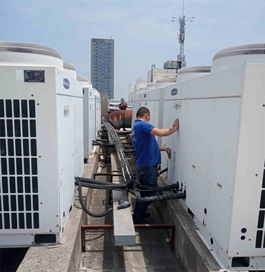 滨州中央空调制热和不制冷系统维修方法